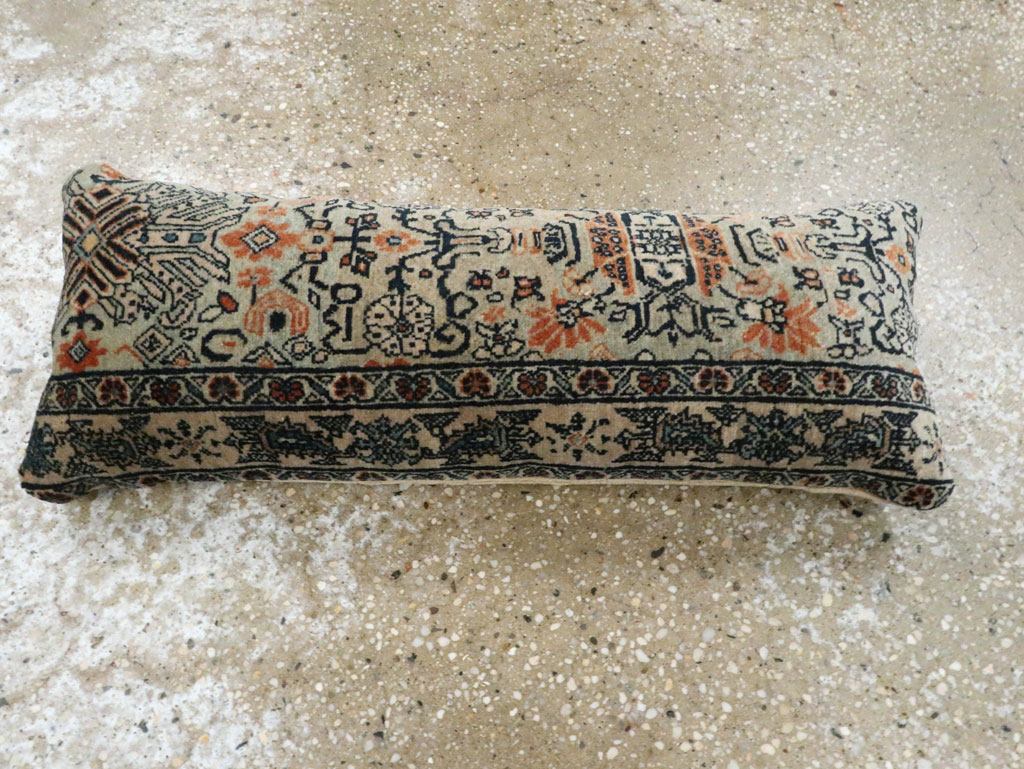 Antique Persian Tabriz Pillow, No.29135 - Galerie Shabab