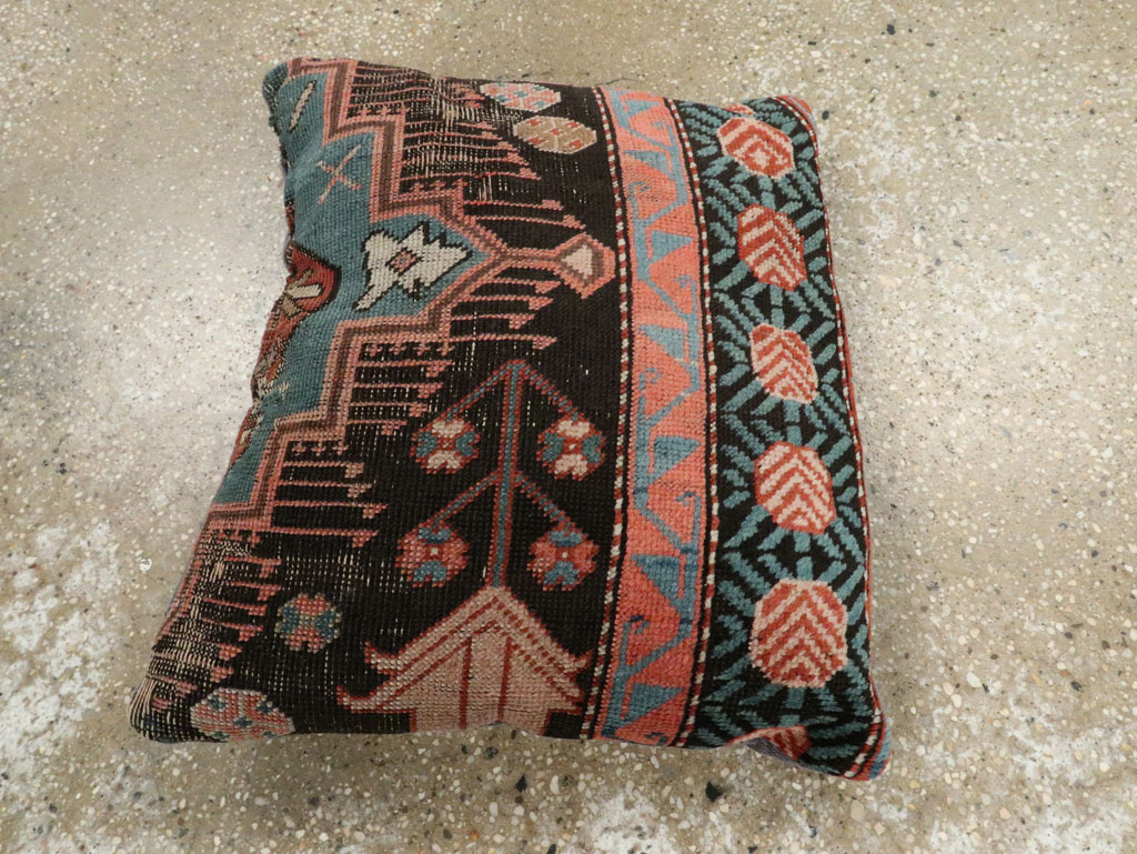 Antique Caucasian Kazak Pillow, No.29137 - Galerie Shabab
