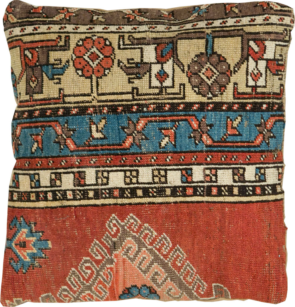 Antique Persian Bakshaish Pillow, No.29138 - Galerie Shabab