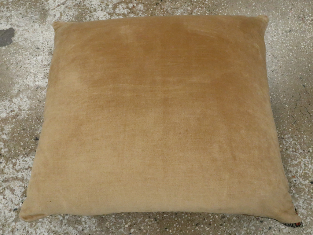 Antique Persian Tabriz Haji Jalili Pillow, No.29139 - Galerie Shabab