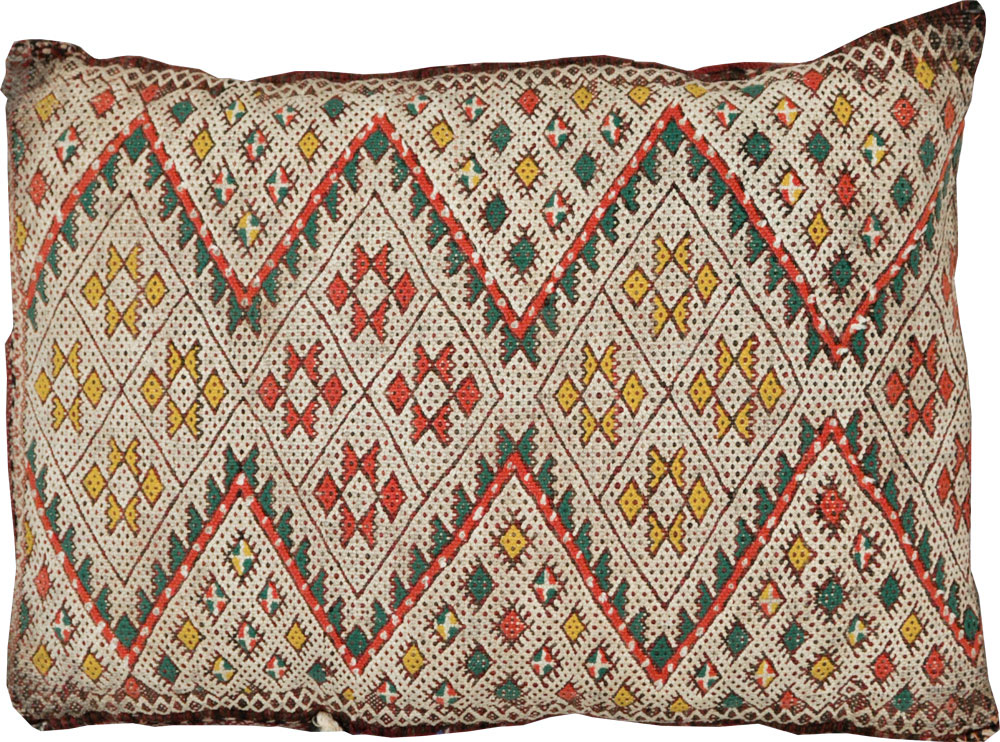Vintage Persian Kilim Pillow, No.29143 - Galerie Shabab