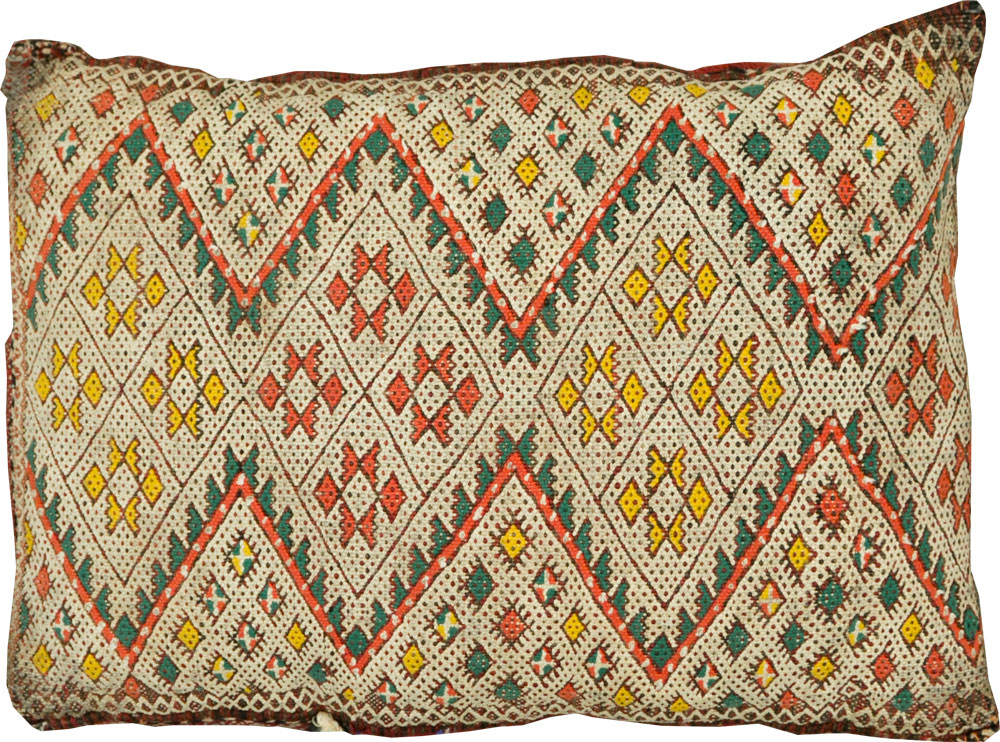 Vintage Persian Kilim Pillow, No.29143 - Galerie Shabab