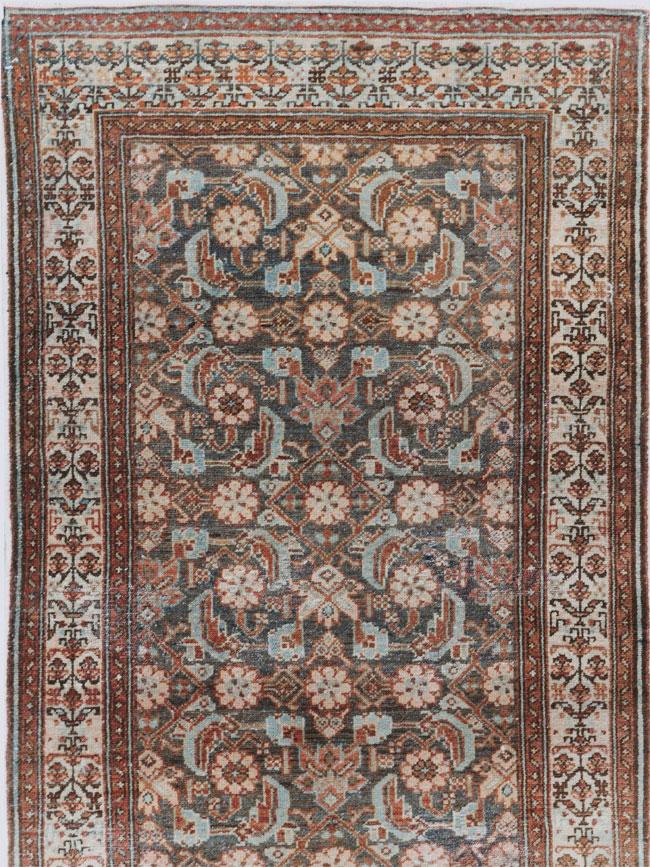 Vintage Persian Malayer Runner, No.29152 - Galerie Shabab