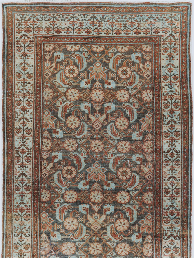 Vintage Persian Malayer Runner, No.29152 - Galerie Shabab