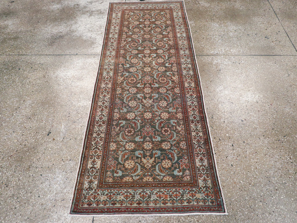 Vintage Persian Malayer Runner, No.29152 - Galerie Shabab