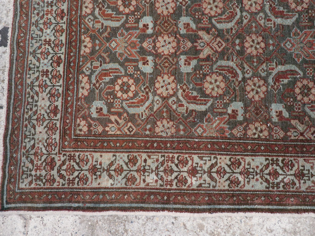 Vintage Persian Malayer Runner, No.29152 - Galerie Shabab