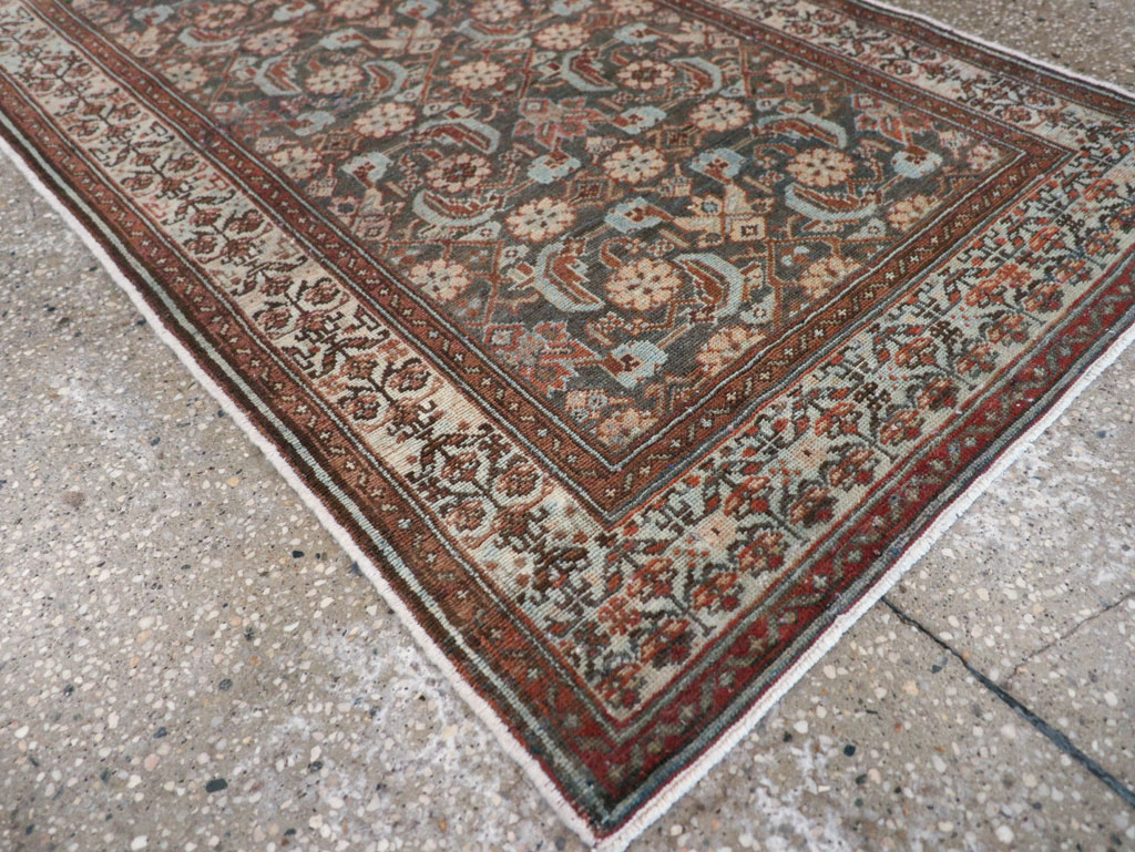 Vintage Persian Malayer Runner, No.29152 - Galerie Shabab