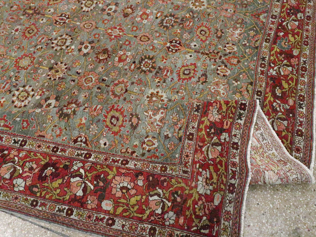 Antique Persian Bidjar Room Size Carpet, No.29160 - Galerie Shabab
