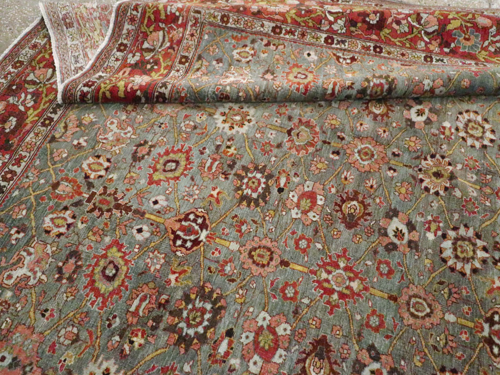 Antique Persian Bidjar Room Size Carpet, No.29160 - Galerie Shabab