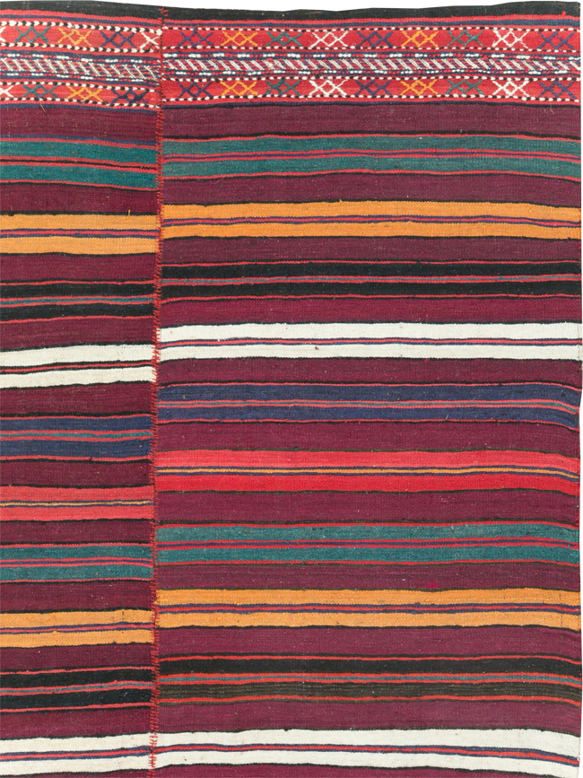 Vintage Persian Flatweave Kilim, No.29162 - Galerie Shabab