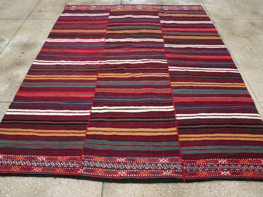 Vintage Persian Flatweave Kilim, No.29162 - Galerie Shabab