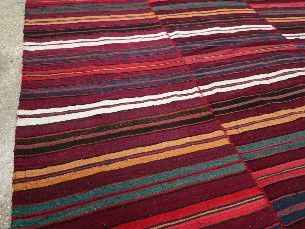 Vintage Persian Flatweave Kilim, No.29162 - Galerie Shabab