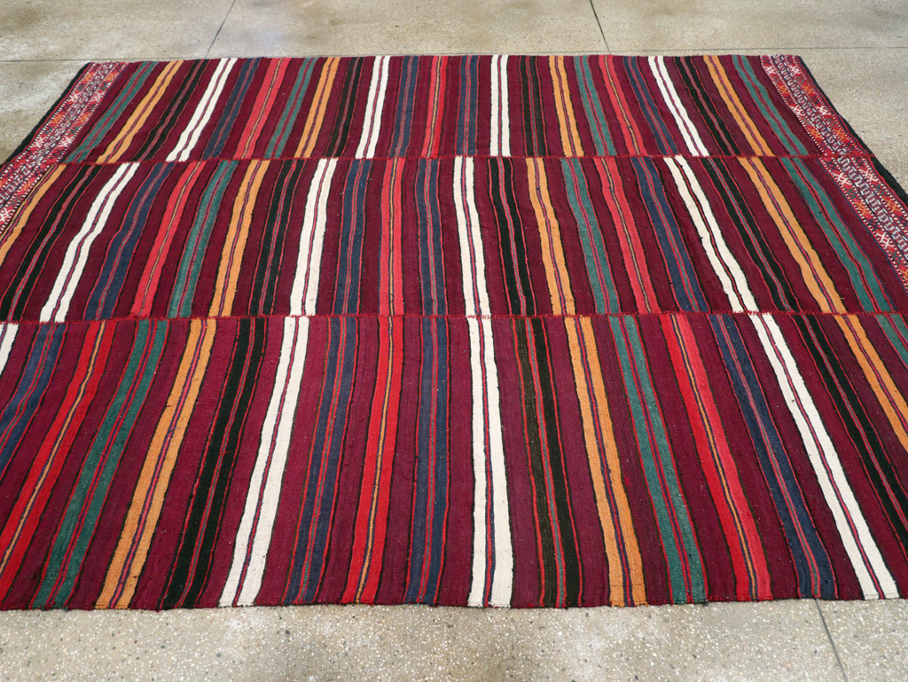 Vintage Persian Flatweave Kilim, No.29162 - Galerie Shabab