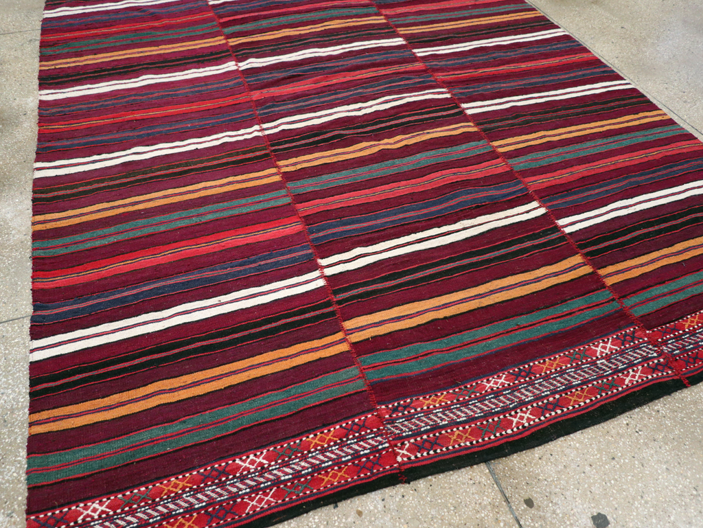Vintage Persian Flatweave, No.29162 - Galerie Shabab