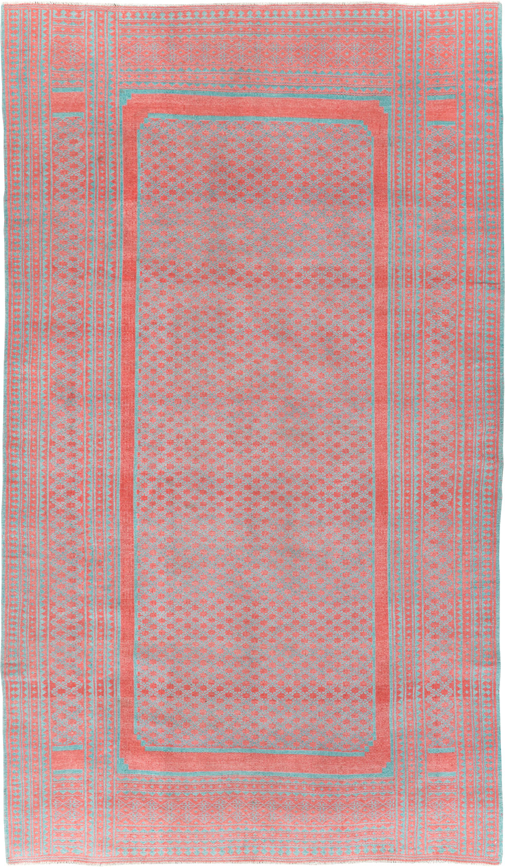 Vintage Persian Flatweave Kilim Accent Carpet, No.29163 - Galerie Shabab