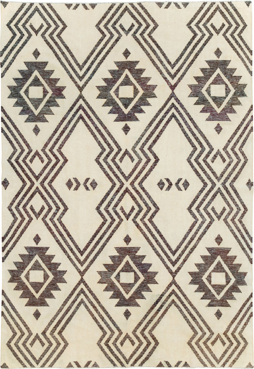 Contemporary Handmade Turkish Flatweave Kilim, No.29164 - Galerie Shabab