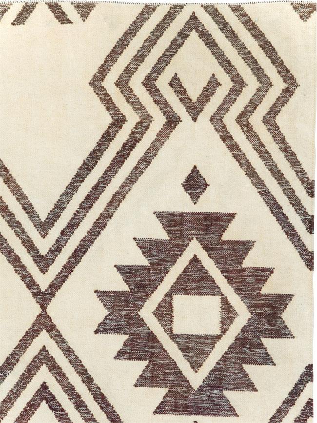 Contemporary Handmade Turkish Flatweave Kilim, No.29164 - Galerie Shabab