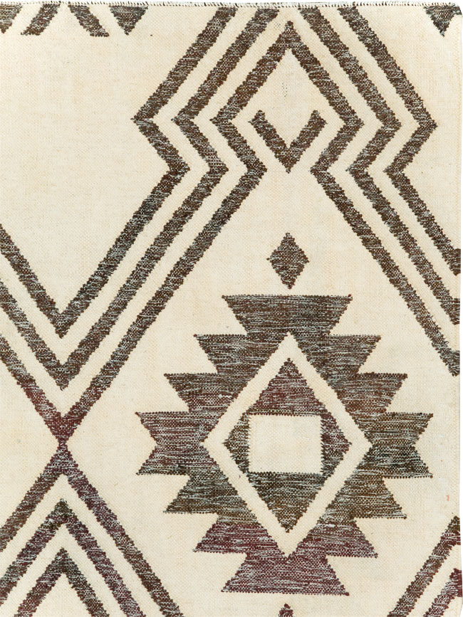 Contemporary Handmade Turkish Flatweave Kilim, No.29164 - Galerie Shabab