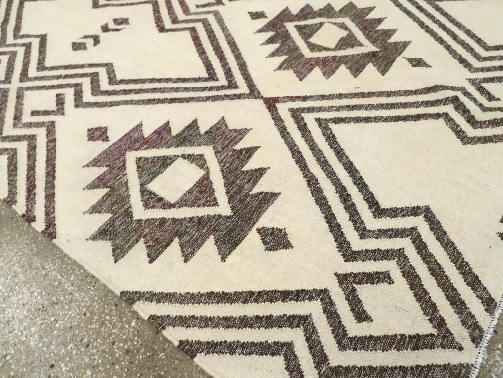 Contemporary Handmade Turkish Flatweave Kilim, No.29164 - Galerie Shabab