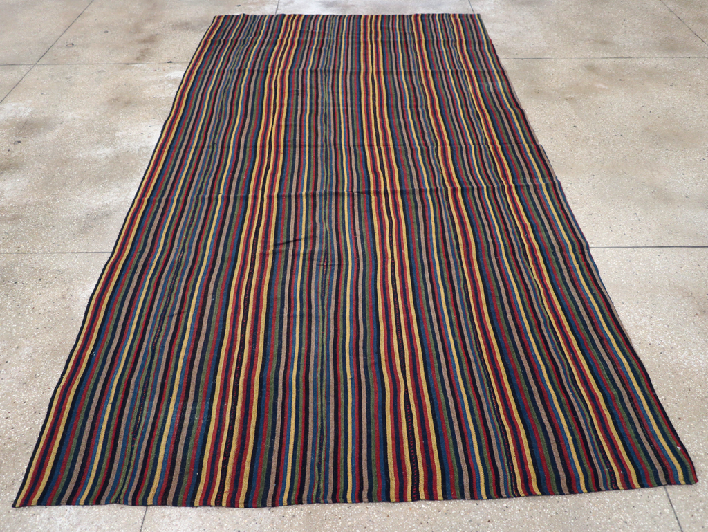 Vintage Persian Flatweave, No.29165 - Galerie Shabab