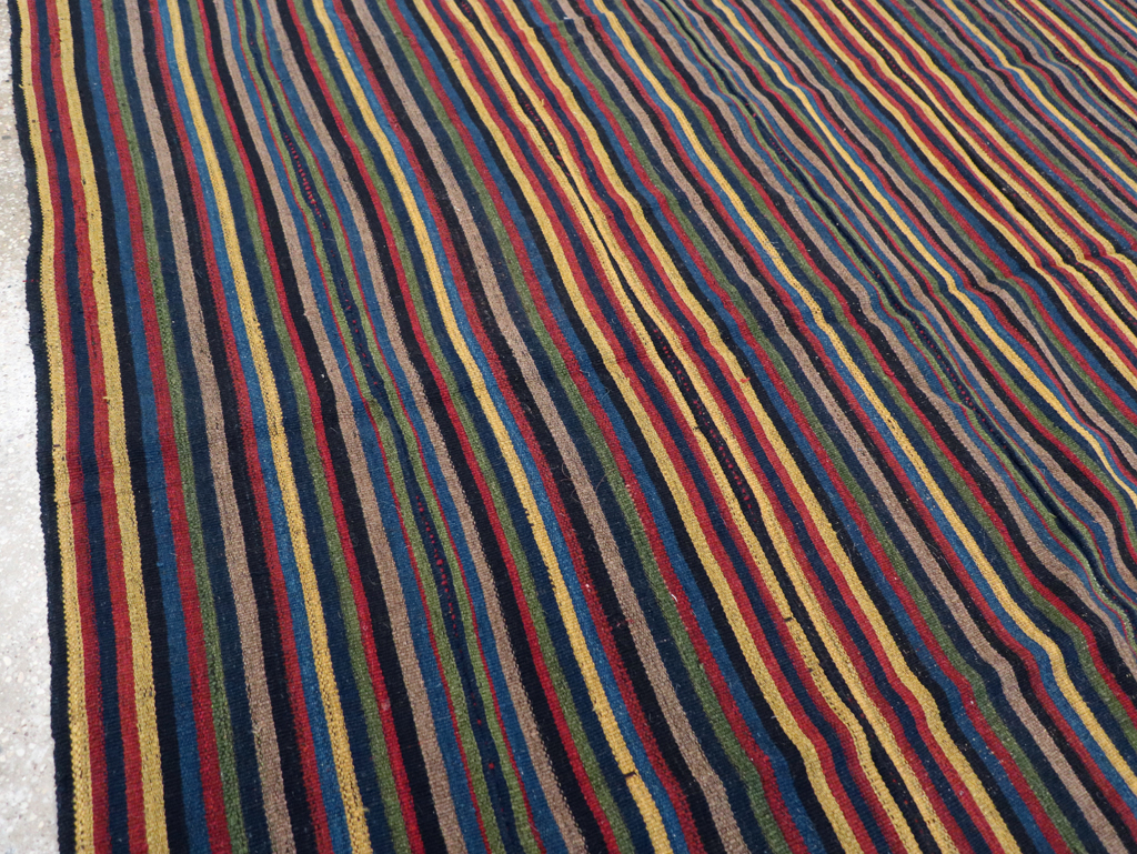 Vintage Persian Flatweave, No.29165 - Galerie Shabab