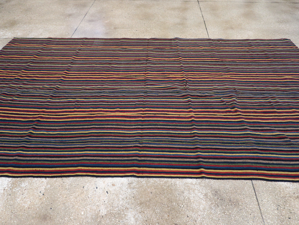 Vintage Persian Flatweave, No.29165 - Galerie Shabab