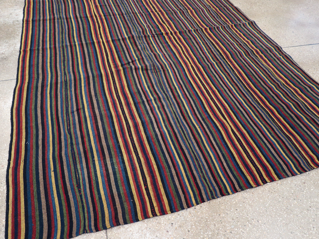 Vintage Persian Flatweave, No.29165 - Galerie Shabab