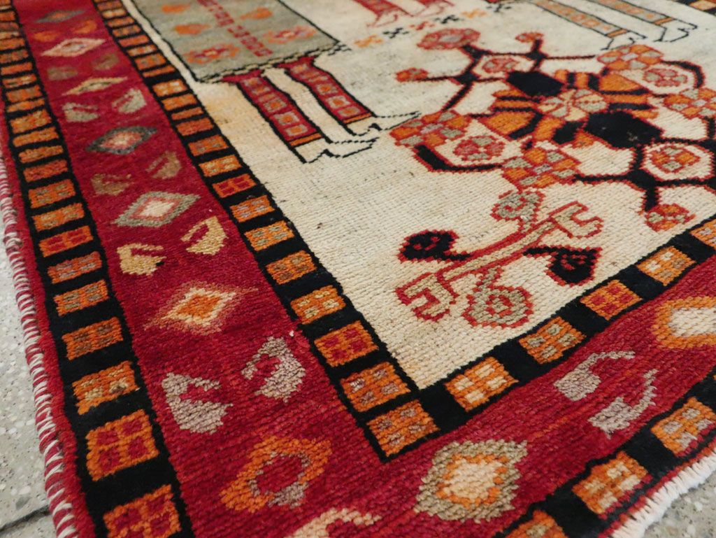 Vintage Pictorial Gabbeh Rug, No.29170 - Galerie Shabab