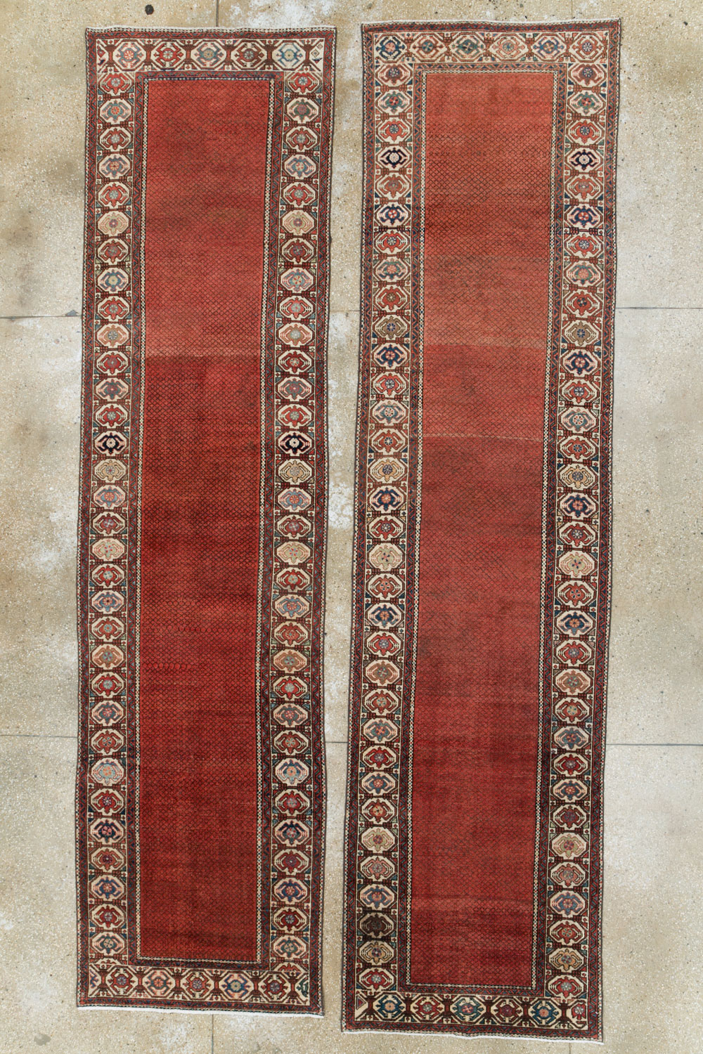 Vintage Persian Malayer Runner, No.29191 - Galerie Shabab