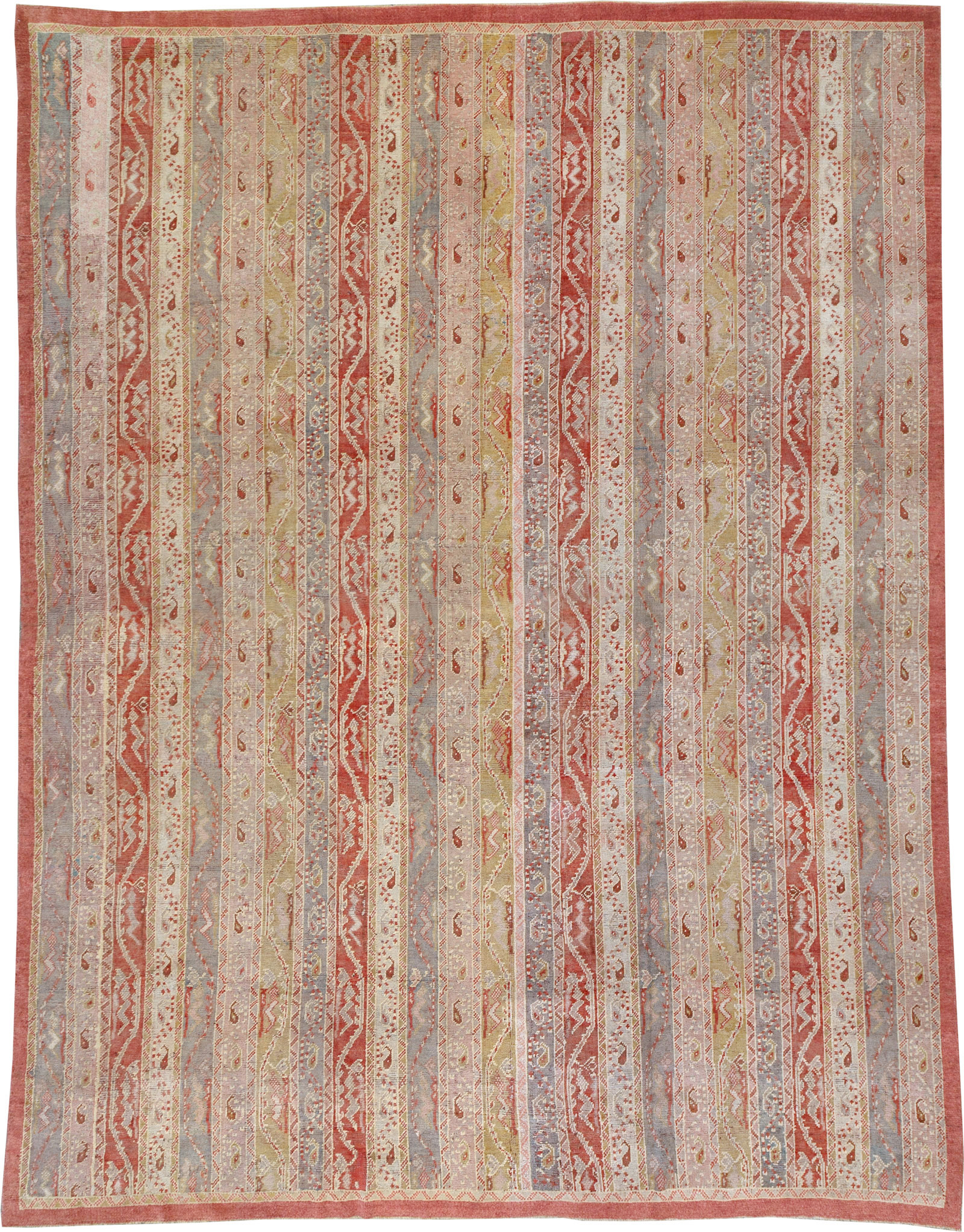 Antique Turkish Oushak Oversize Carpet, No.29198 - Galerie Shabab