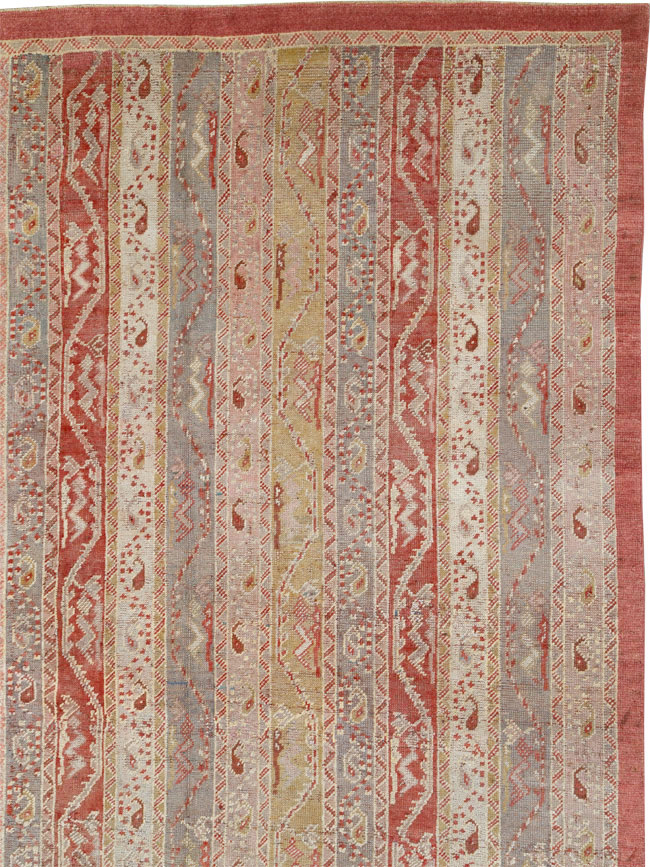 Antique Turkish Oushak Oversize Carpet, No.29198 - Galerie Shabab