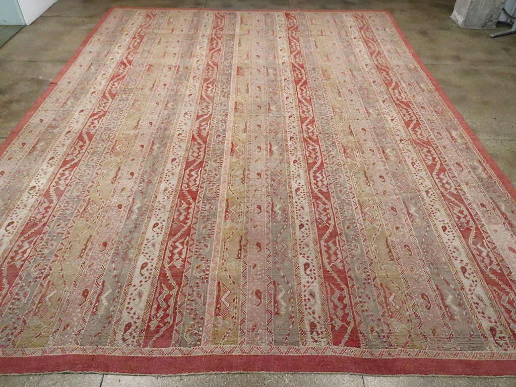 Antique Turkish Oushak Oversize Carpet, No.29198 - Galerie Shabab