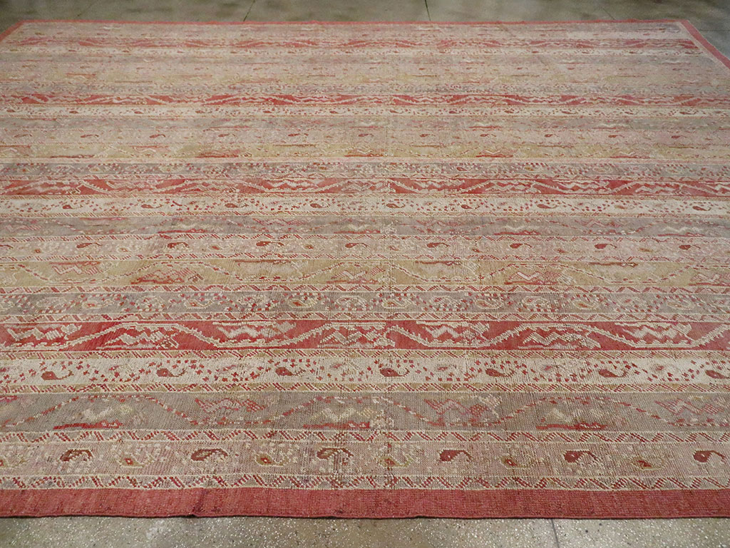 Antique Turkish Oushak Oversize Carpet, No.29198 - Galerie Shabab