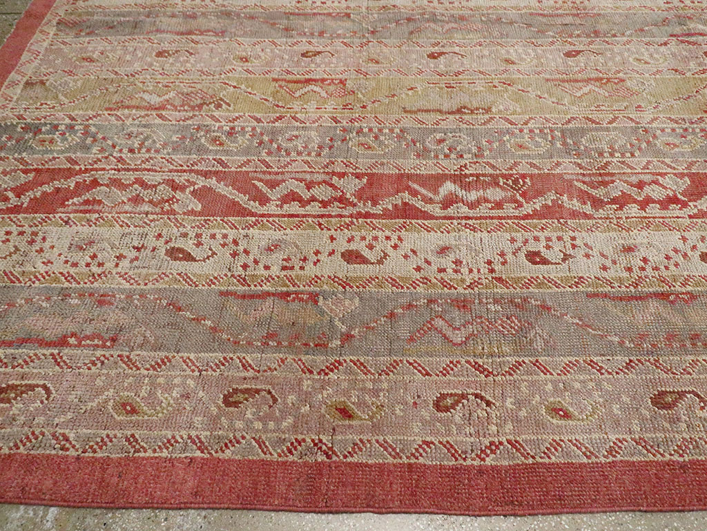 Antique Turkish Oushak Oversize Carpet, No.29198 - Galerie Shabab
