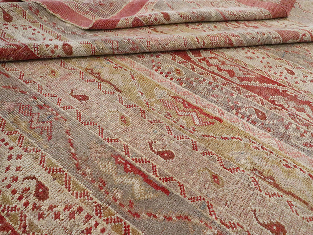 Antique Turkish Oushak Oversize Carpet, No.29198 - Galerie Shabab