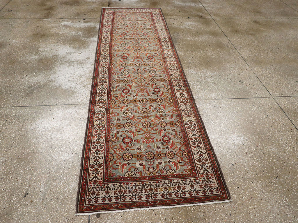 Antique Persian Malayer Runner, No.29201 - Galerie Shabab