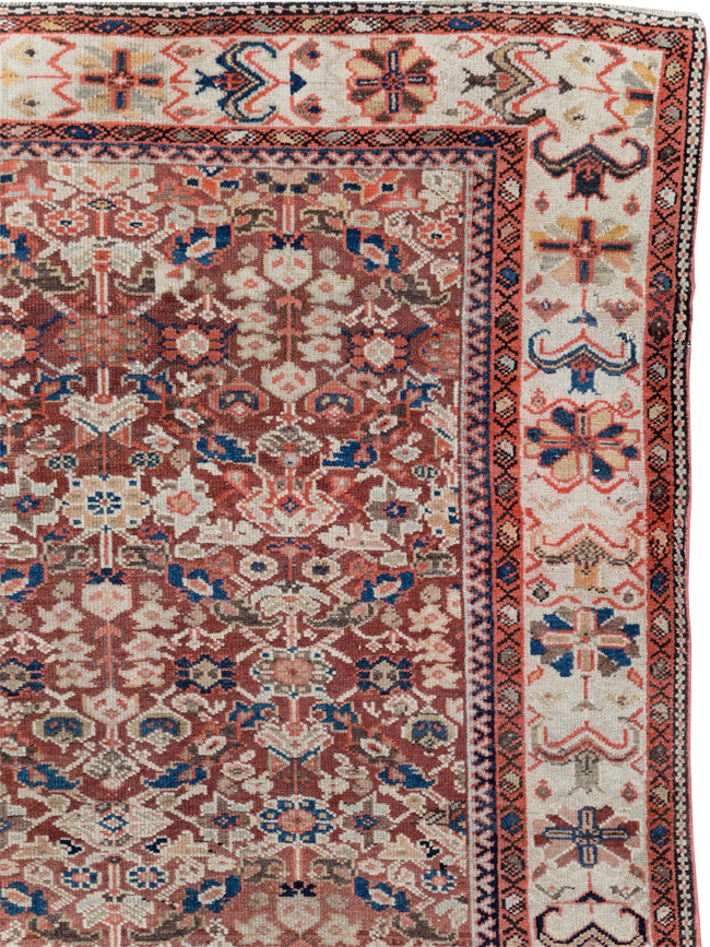 Antique Persian Malayer Gallery Carpet, No.29203 - Galerie Shabab