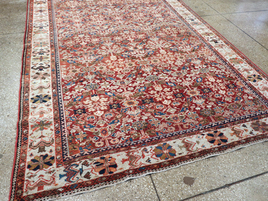 Antique Persian Malayer Gallery Carpet, No.29203 - Galerie Shabab