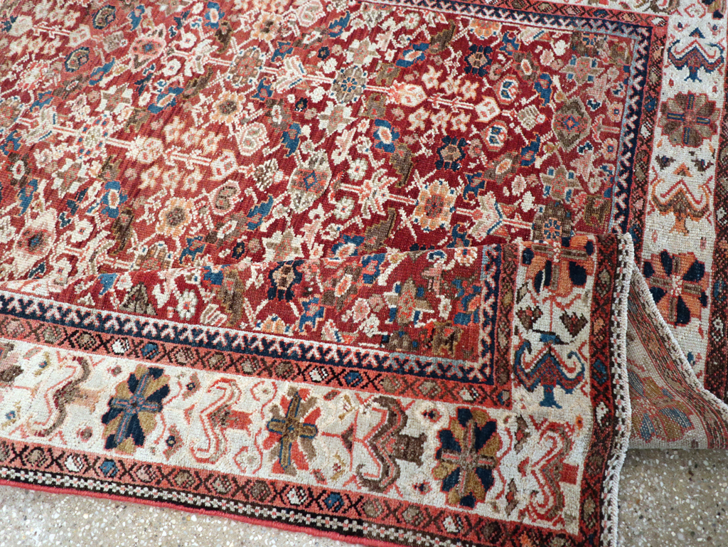 Antique Persian Malayer Gallery Carpet, No.29203 - Galerie Shabab