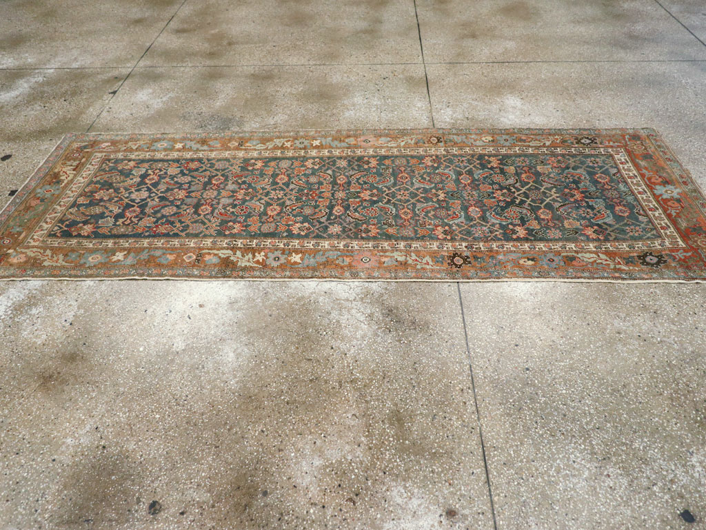 Antique Persian Bidjar Runner, No.29214 - Galerie Shabab