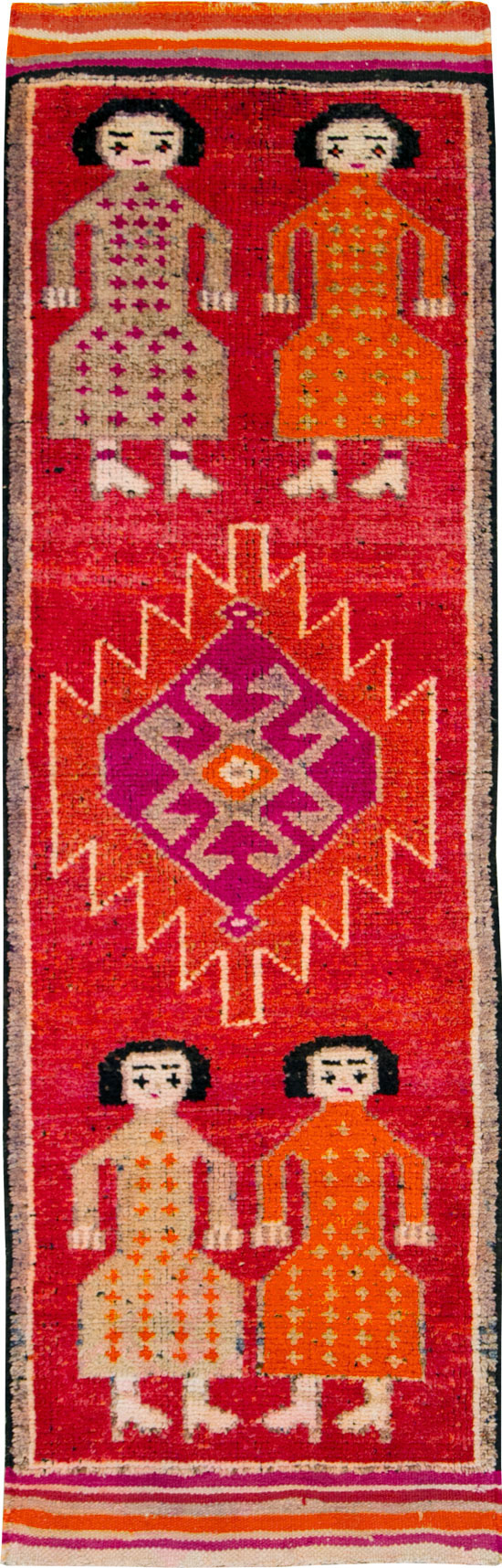 Vintage Anatolian Pictorial Rug, No.29220 - Galerie Shabab