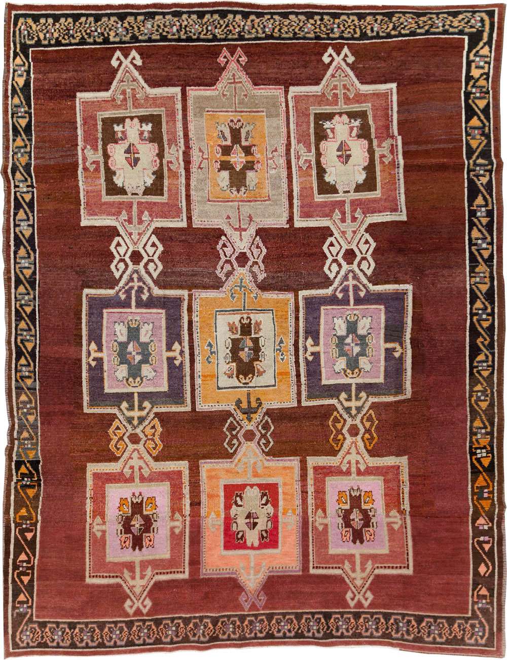 Vintage Anatolian Carpet, No.29224 - Galerie Shabab