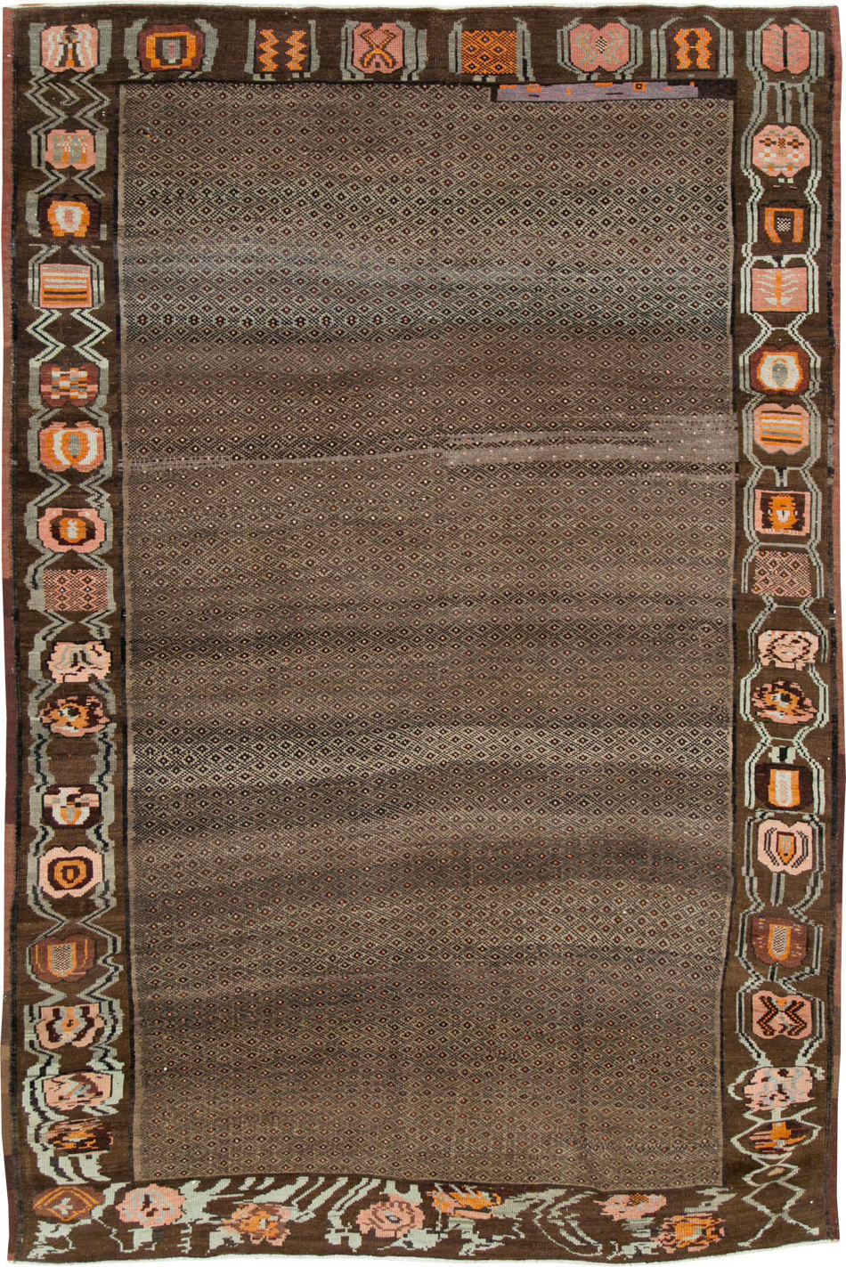 Vintage Turkish Anatolian Room Size Carpet, No.29225 - Galerie Shabab