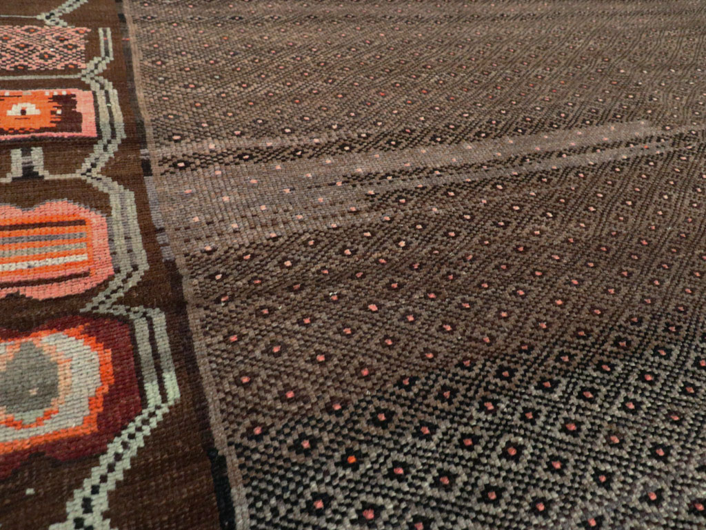 Vintage Turkish Anatolian Room Size Carpet, No.29225 - Galerie Shabab