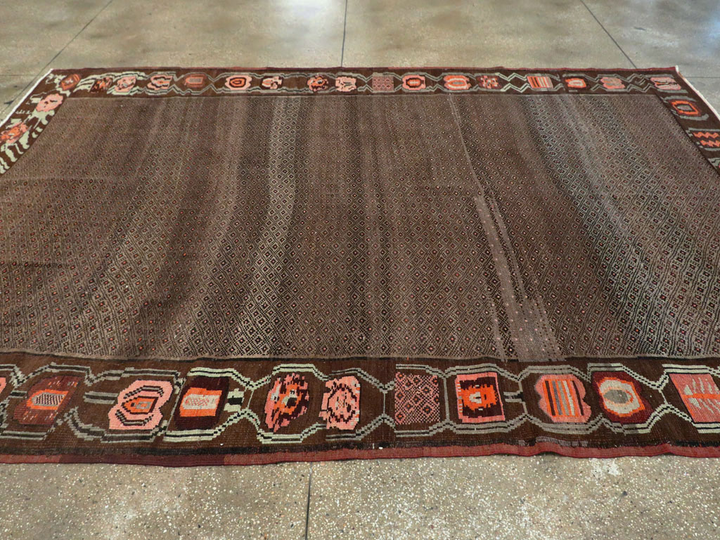 Vintage Turkish Anatolian Room Size Carpet, No.29225 - Galerie Shabab