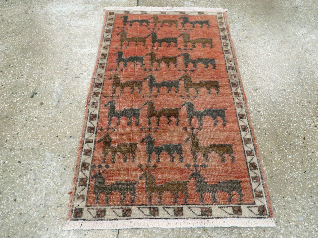 Vintage Anatolian Pictorial Rug, No.29230 - Galerie Shabab