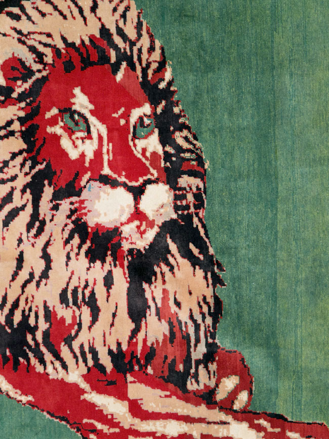 Modern Afghan Pictorial Carpet, No.29233 - Galerie Shabab