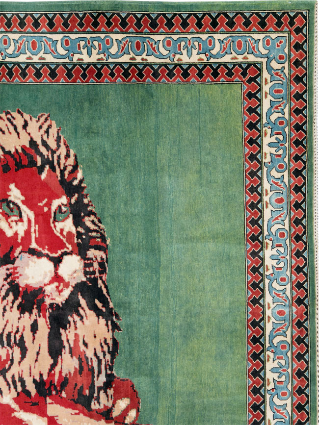 Modern Afghan Pictorial Carpet, No.29233 - Galerie Shabab