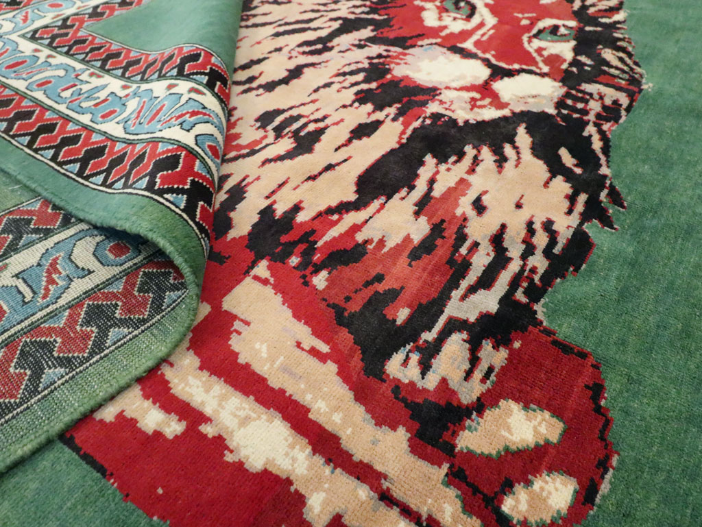 Modern Afghan Pictorial Carpet, No.29233 - Galerie Shabab