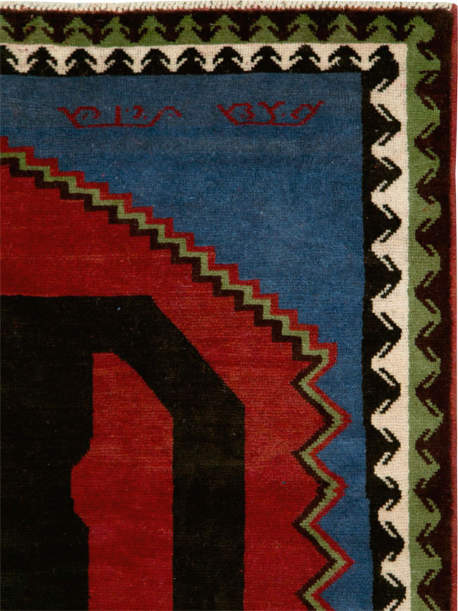 Modern Afghan Pictorial Carpet, No.29240 - Galerie Shabab